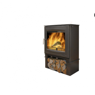 Mourne Eco 8 Stove with Log Store